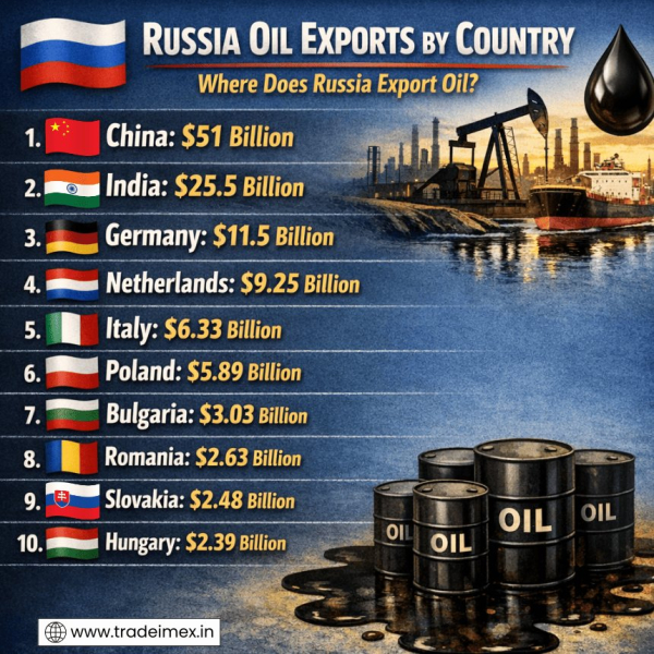 Russia Oil Exports Data 2025: Russia Oil