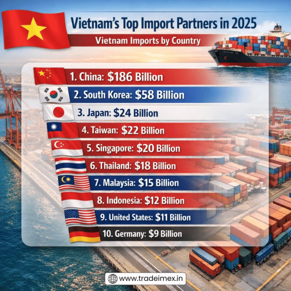 Top 10 Vietnam Trading Partners in 2025: