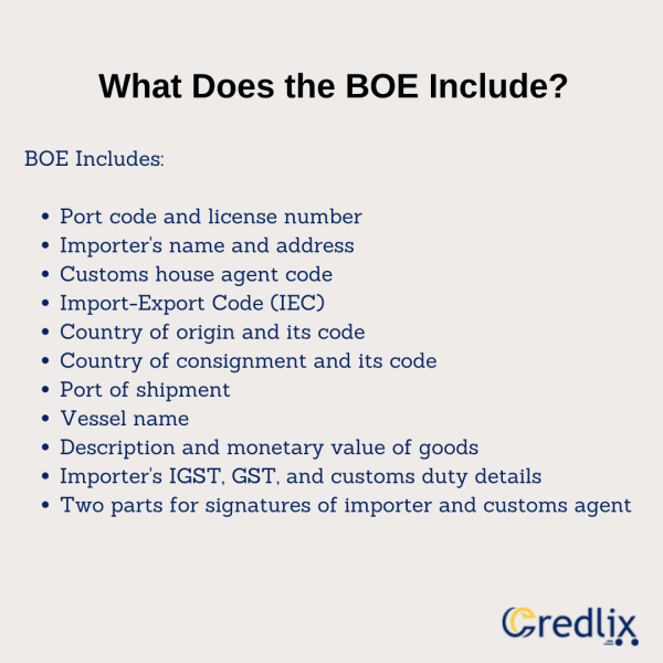 Understanding India`s Bill of Entry – Meaning,