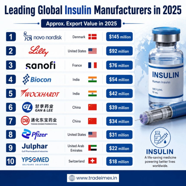Global Insulin Export Statistics 2025: Exploring the