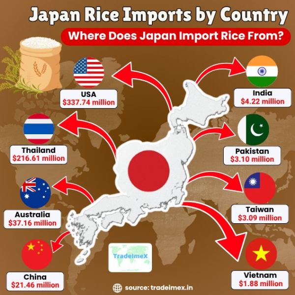 Japan Rice Import Data 2024-25: Does Japan