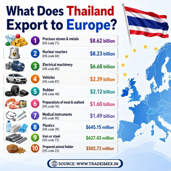 Europe-Thailand Trade Relations: Why Can Thailand Become