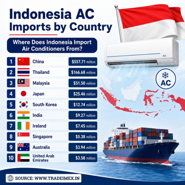 Indonesia AC Imports Data 2025: Indonesia Air