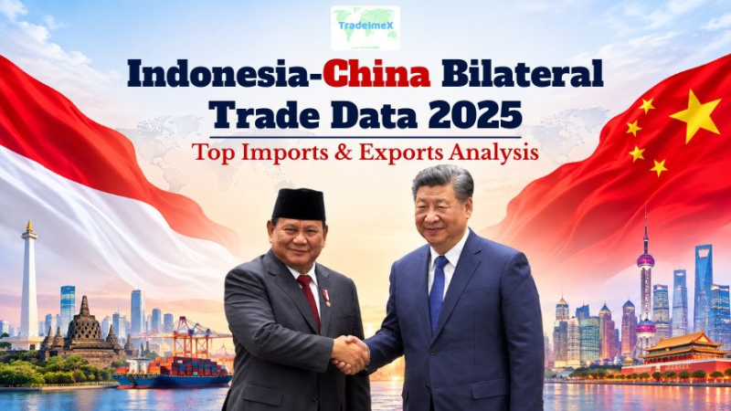 Indonesia-China Bilateral Trade Data 2025: Top Imports